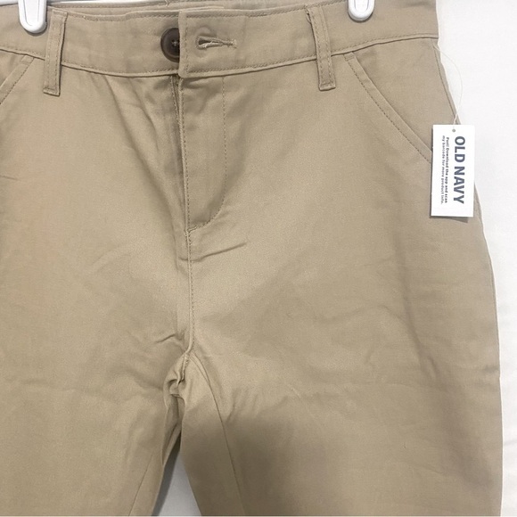 Old Navy Boot-Cut Stretch Khaki’s Size 16 Adjustable Waist NWT School, Everyday - Picture 3 of 9